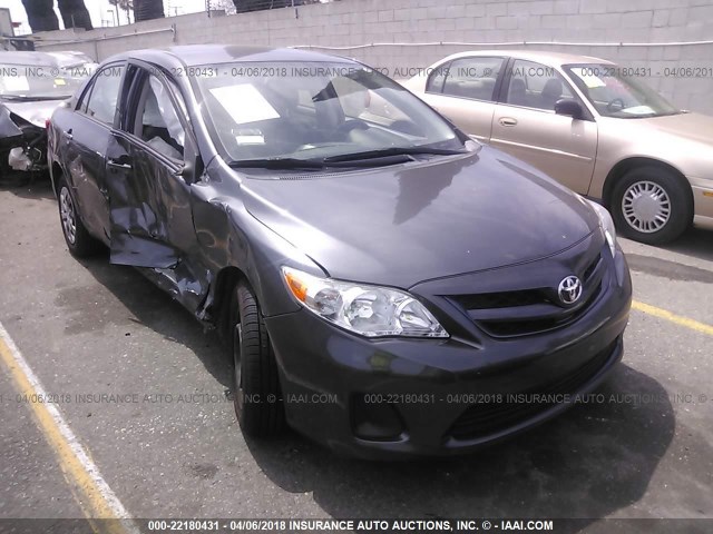 JTDBU4EE6B9166451 - 2011 TOYOTA COROLLA S/LE GRAY photo 1