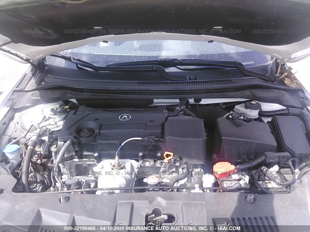 19UDE2F32HA000816 - 2017 ACURA ILX WATCH PLUS WHITE photo 10