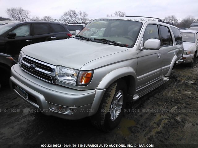 JT3HN87R5Y9041789 - 2000 TOYOTA 4RUNNER LIMITED GRAY photo 2