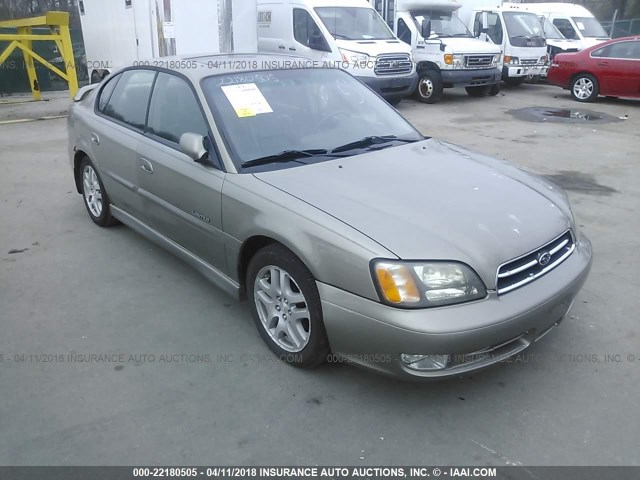 4S3BE656416211663 - 2001 SUBARU LEGACY GT LIMITED BEIGE photo 1