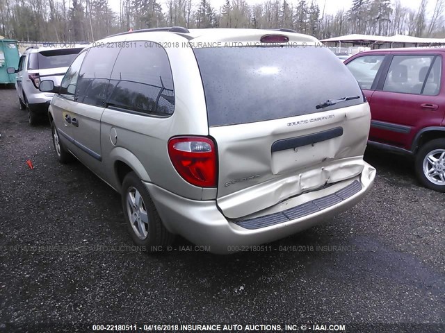 1D4GP24R46B683531 - 2006 DODGE GRAND CARAVAN SE GOLD photo 3