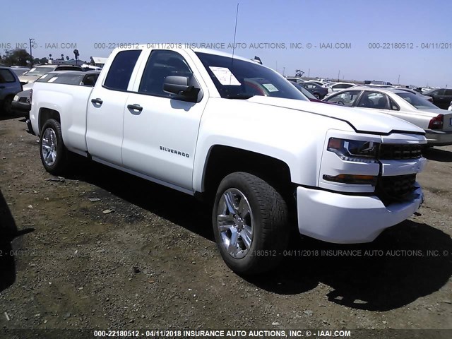 1GCRCPECXHZ325773 - 2017 CHEVROLET SILVERADO C1500 CUSTOM WHITE photo 1