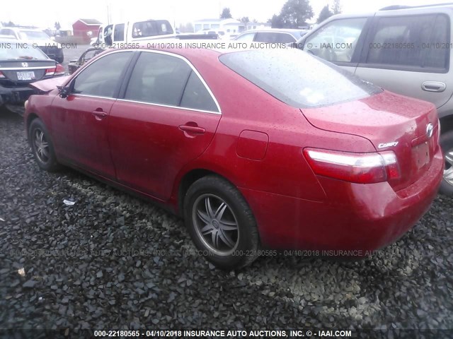 4T1BE46K89U400075 - 2009 TOYOTA CAMRY SE/LE/XLE 红色 照片 3