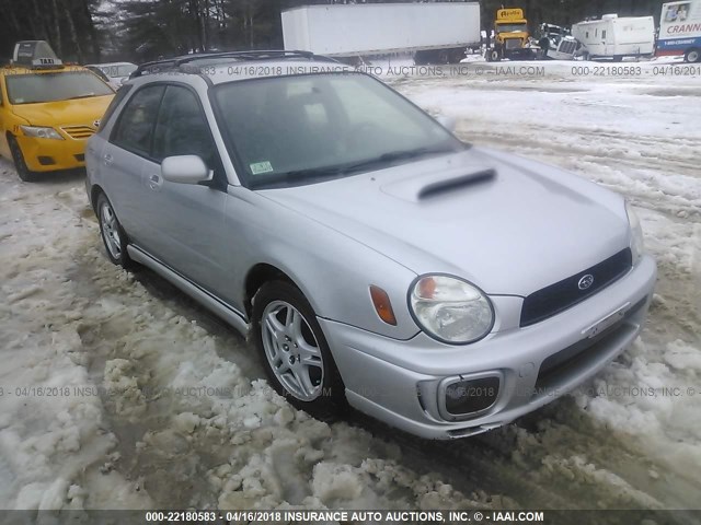 JF1GG29602G835433 - 2002 SUBARU IMPREZA WRX SILVER photo 1