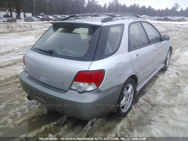 JF1GG29602G835433 - 2002 SUBARU IMPREZA WRX SILVER photo 4