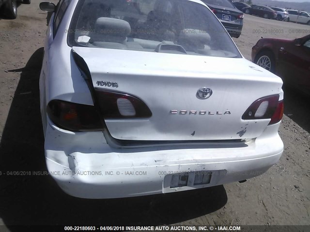 1NXBR12E5WZ049138 - 1998 TOYOTA COROLLA VE/CE/LE 白色 照片 6