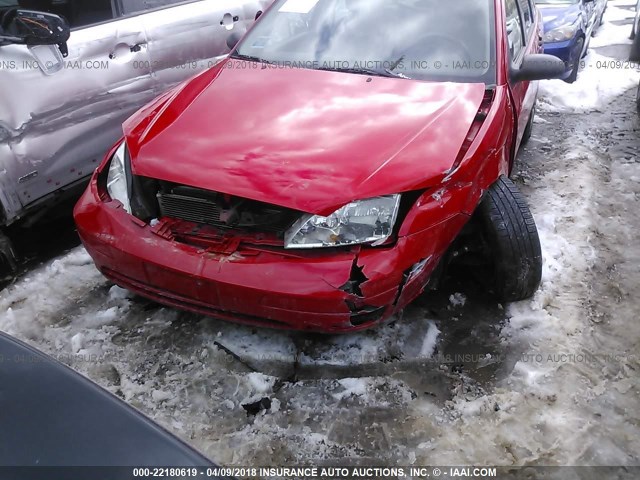1FAFP34N37W274156 - 2007 FORD FOCUS ZX4/S/SE/SES 红色 照片 6