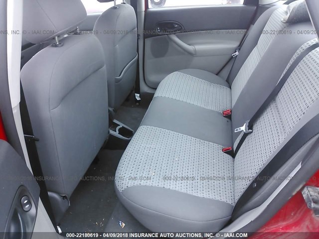 1FAFP34N37W274156 - 2007 FORD FOCUS ZX4/S/SE/SES 红色 照片 8