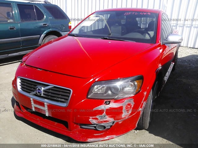 YV1672MK3A2174156 - 2010 VOLVO C30 T5 RED photo 2