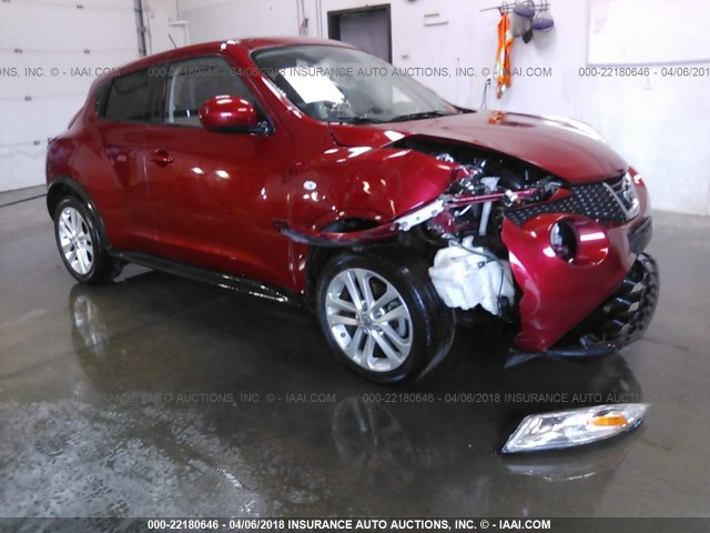 JN8AF5MV2DT221792 - 2013 NISSAN JUKE S/SV/SL RED photo 6