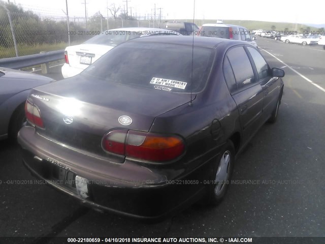 1G1NE52J2Y6162191 - 2000 CHEVROLET MALIBU LS 勃艮第红 照片 4