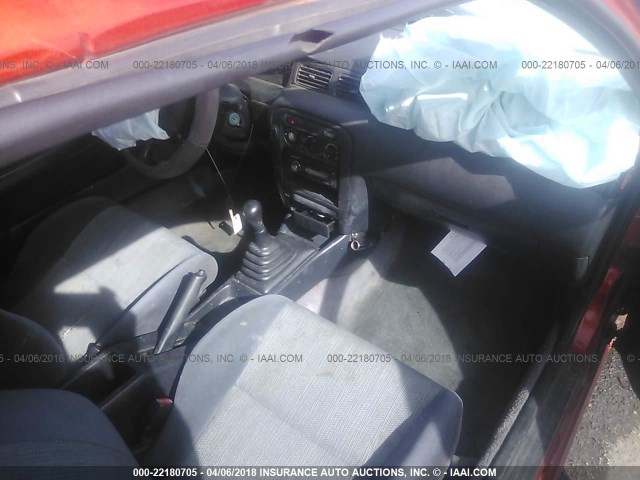 1N4AB42D4VC504021 - 1997 NISSAN 200SX SE ORANGE photo 5