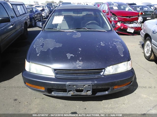 1HGCD5530SA164994 - 1995 HONDA ACCORD LX/EX Dark Blue photo 6