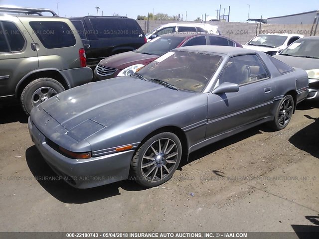 JT2MA70J3K0111427 - 1989 TOYOTA SUPRA SPORT ROOF 灰色 照片 2