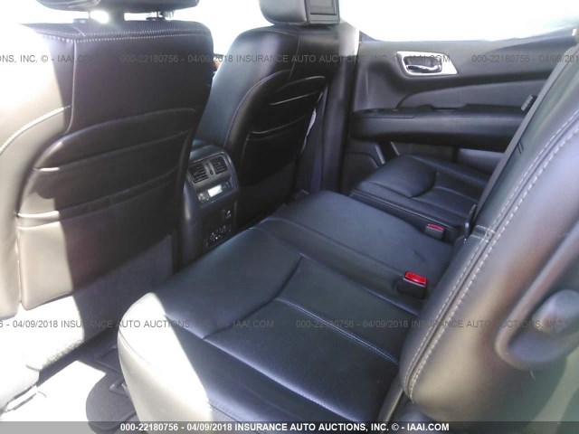 5N1AR2MM4DC613757 - 2013 NISSAN PATHFINDER S/SV/SL/PLATINUM 灰色 照片 8