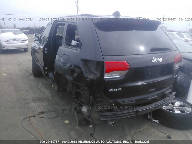 1C4RJFBTXEC378427 - 2014 JEEP GRAND CHEROKEE LIMITED BLACK photo 6