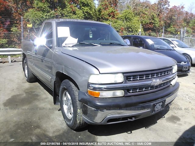 1GCEC14T3XZ108271 - 1999 CHEVROLET SILVERADO C1500 Pewter photo 1