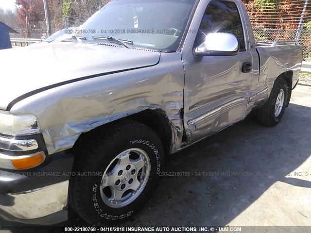 1GCEC14T3XZ108271 - 1999 CHEVROLET SILVERADO C1500 Pewter photo 6