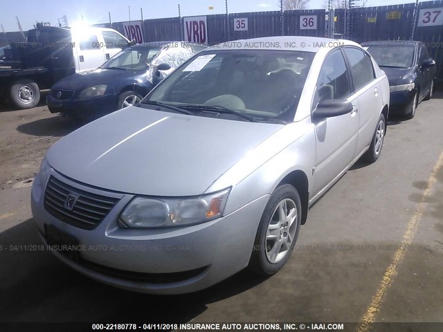 1G8AJ55F77Z170769 - 2007 SATURN ION LEVEL 2 SILVER photo 2