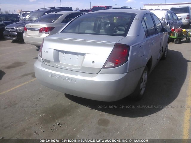 1G8AJ55F77Z170769 - 2007 SATURN ION LEVEL 2 SILVER photo 4