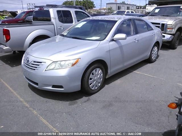 4T1BE46K17U508664 - 2007 TOYOTA CAMRY NEW GENERAT CE/LE/XLE/SE SILVER photo 2