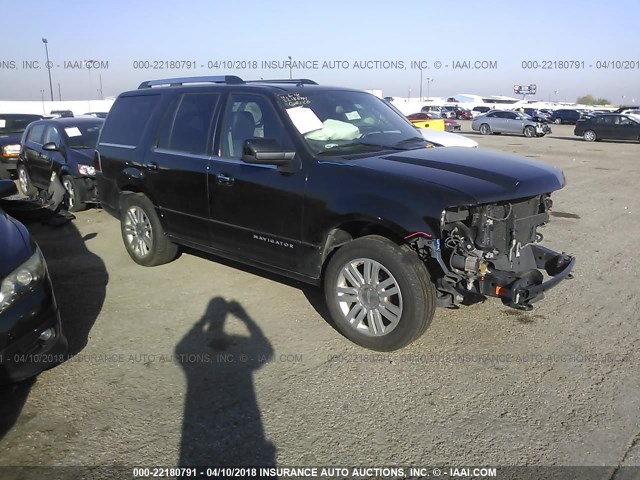 5LMJJ2J52DEL03984 - 2013 LINCOLN NAVIGATOR BLACK photo 1