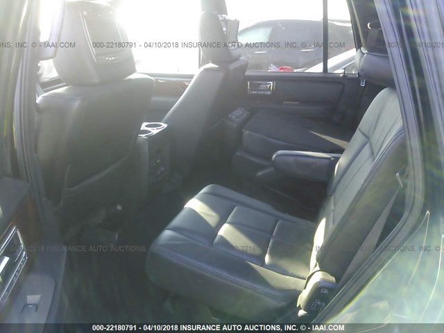 5LMJJ2J52DEL03984 - 2013 LINCOLN NAVIGATOR BLACK photo 8