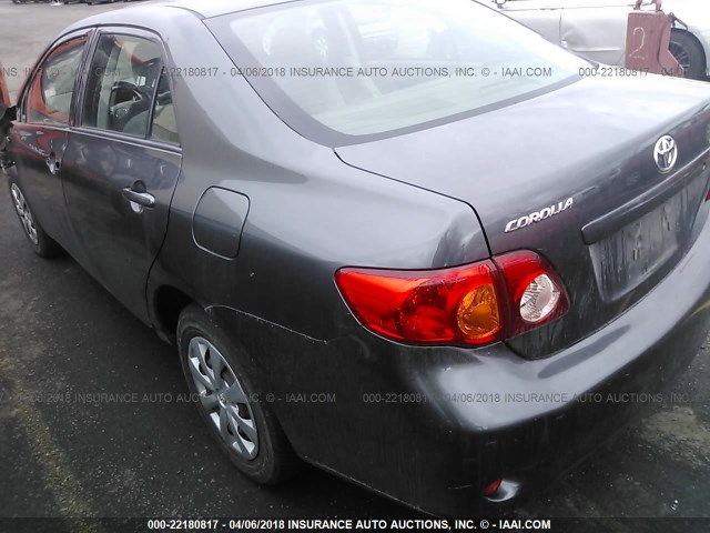 JTDBL40E79J044443 - 2009 TOYOTA COROLLA LE/XLE GRAY photo 3