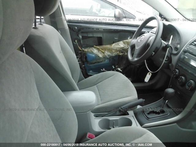 JTDBL40E79J044443 - 2009 TOYOTA COROLLA LE/XLE GRAY photo 5
