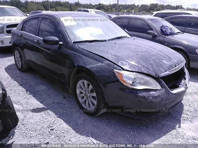 1C3CCBBB9DN512674 - 2013 CHRYSLER 200 TOURING BLACK photo 1