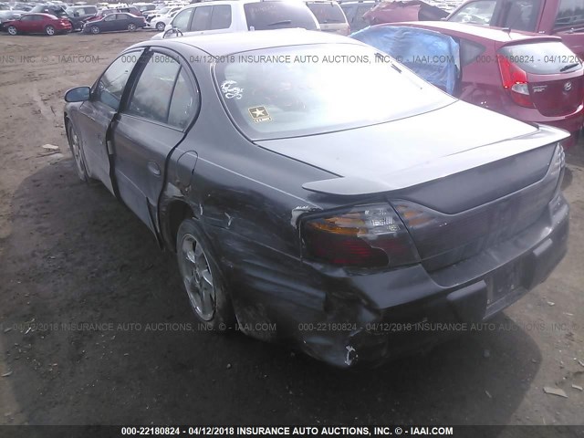 1G2HY54K124145116 - 2002 PONTIAC BONNEVILLE SLE GRAY photo 3