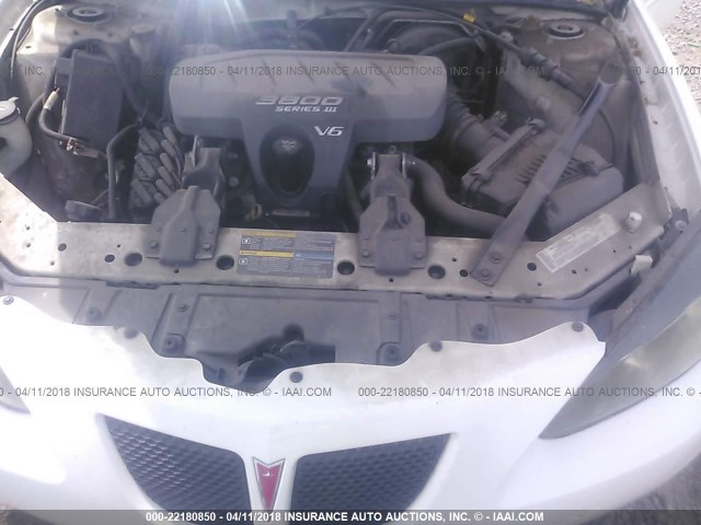 2G2WP522951148892 - 2005 PONTIAC GRAND PRIX Ağ foto 10