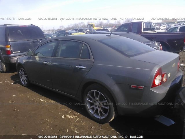 1G1ZK577994205896 - 2009 CHEVROLET MALIBU LTZ GRAY photo 3