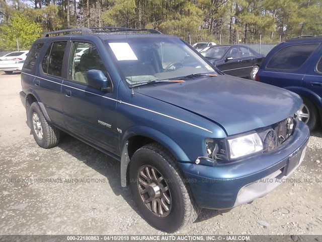 4S6CK58W614410201 - 2001 HONDA PASSPORT EX/LX 蓝色 照片 1