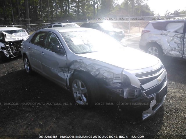 1G1ZB5E0XCF236074 - 2012 CHEVROLET MALIBU LS ვერცხლისფერი ფოტო 1