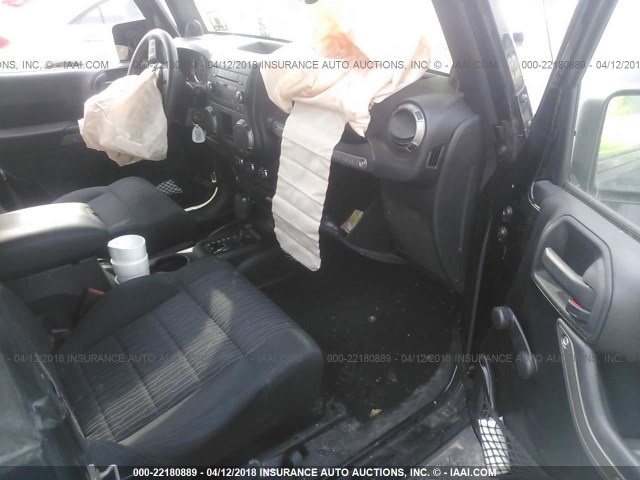 1J4AA2D16BL577188 - 2011 JEEP WRANGLER SPORT BLACK photo 5