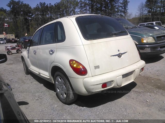 3C4FY58B95T627456 - 2005 CHRYSLER PT CRUISER TOURING WHITE photo 3