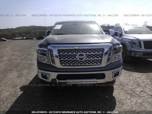 1N6BA1F41GN500121 - 2016 NISSAN TITAN XD SL/PRO-4X/PLAT RESERVE GRAY photo 6