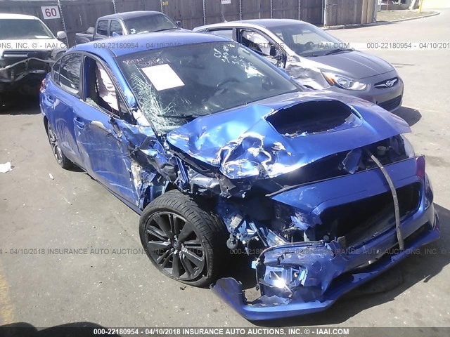 JF1VA1A69F9816954 - 2015 SUBARU WRX BLUE photo 1