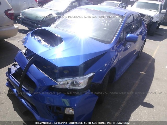 JF1VA1A69F9816954 - 2015 SUBARU WRX BLUE photo 2