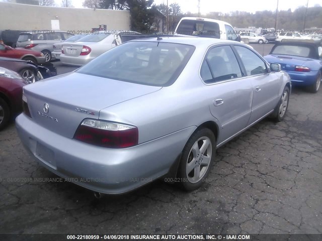 19UUA56963A072550 - 2003 ACURA 3.2TL TYPE-S SILVER photo 4