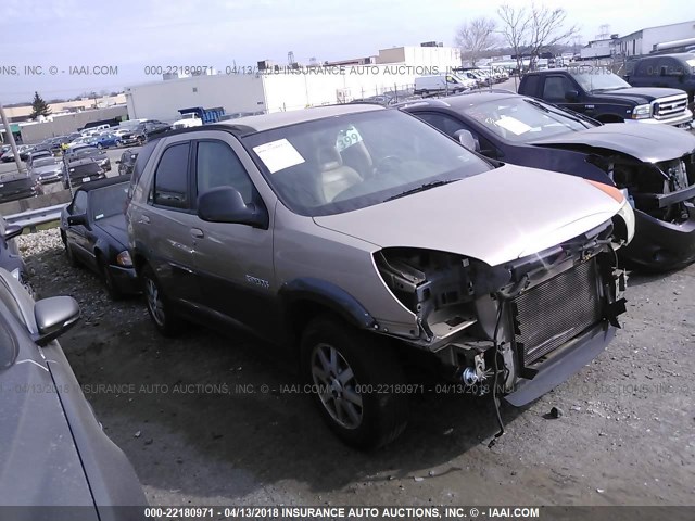 3G5DA03E92S544151 - 2002 BUICK RENDEZVOUS CX GOLD photo 1