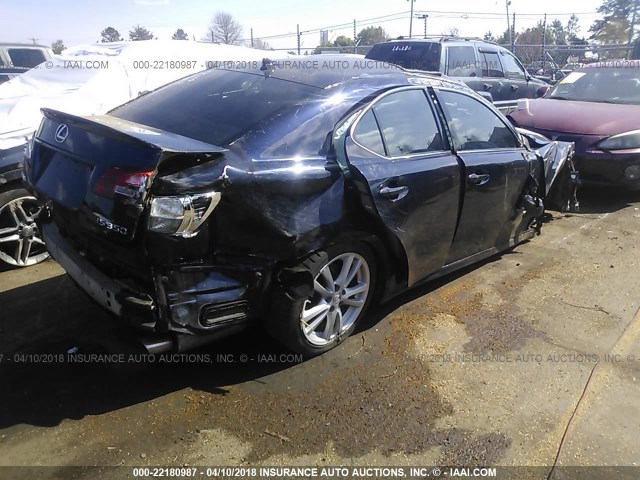 JTHBE262372007861 - 2007 LEXUS IS 350 BLACK photo 4