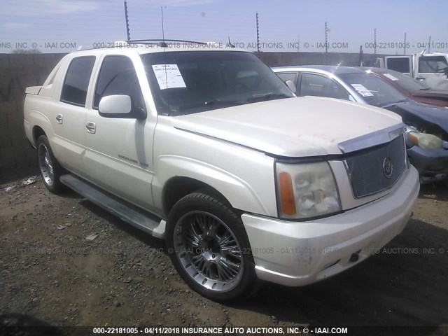 3GYEK62N35G159720 - 2005 CADILLAC ESCALADE EXT WHITE photo 1