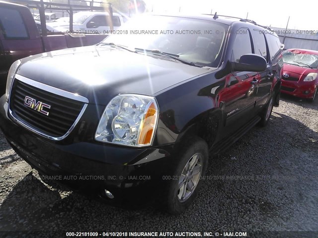 1GKS2KE78CR286317 - 2012 GMC YUKON XL K1500 SLT BLACK photo 2