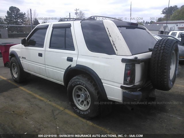 4S6CM58V3S4430330 - 1995 HONDA PASSPORT EX/LX 白色 照片 3