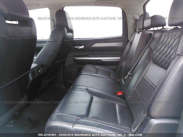 5TFAW5F19EX343176 - 2014 TOYOTA TUNDRA CREWMAX PLATINUM 银色 照片 8