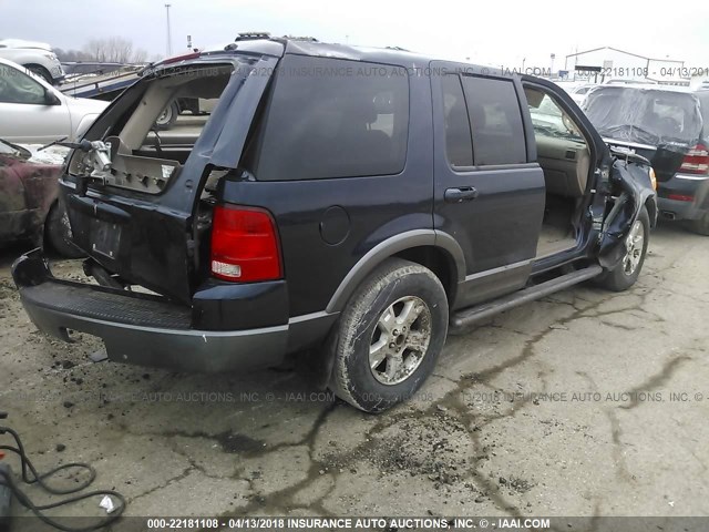 1FMZU73K83ZB29617 - 2003 FORD EXPLORER XLT/XLT SPORT/NBX 蓝色 照片 4
