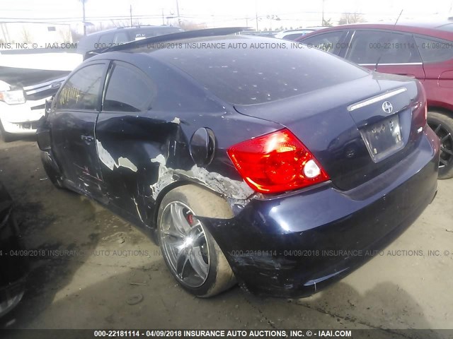 JTKDE167X70146261 - 2007 TOYOTA SCION TC 蓝色 照片 3