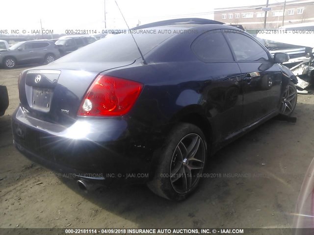 JTKDE167X70146261 - 2007 TOYOTA SCION TC 蓝色 照片 4